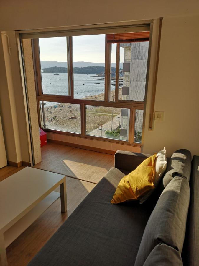 Precioso Apartamento En Primera Linea De Playa Vilagarcia de Arousa Eksteriør billede