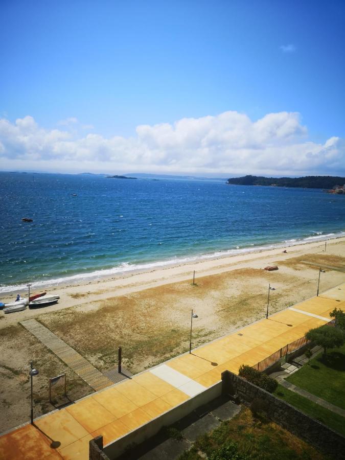 Precioso Apartamento En Primera Linea De Playa Vilagarcia de Arousa Eksteriør billede